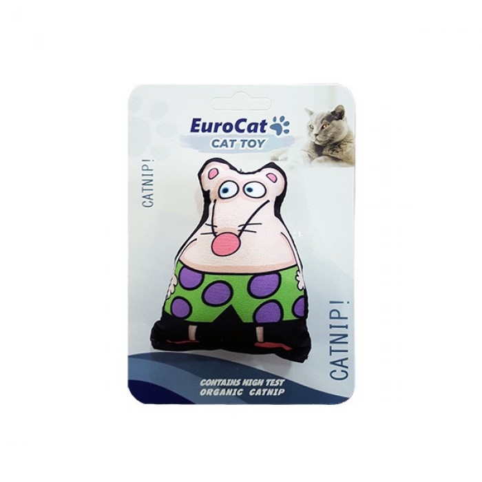 Eurocat Catnipli Kedi Oyuncağı Süper Fare Beyaz