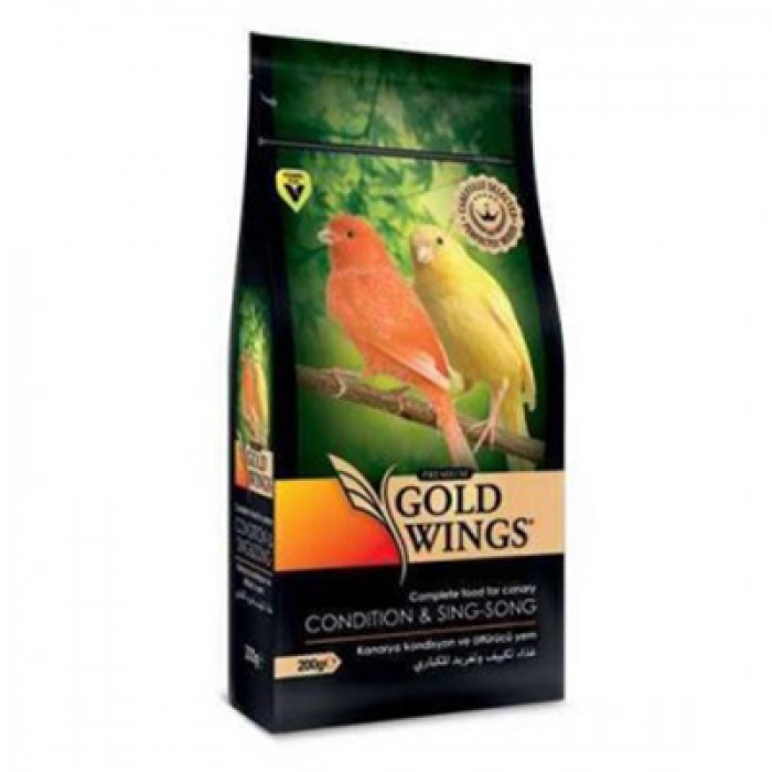 Gold Wings Premium Kanarya Kondisyon ve Öttürücü Yem 200 gr