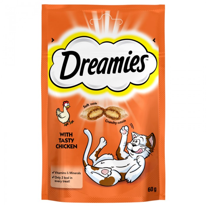 Dreamies Tavuklu Kedi Ödülü 60 gr