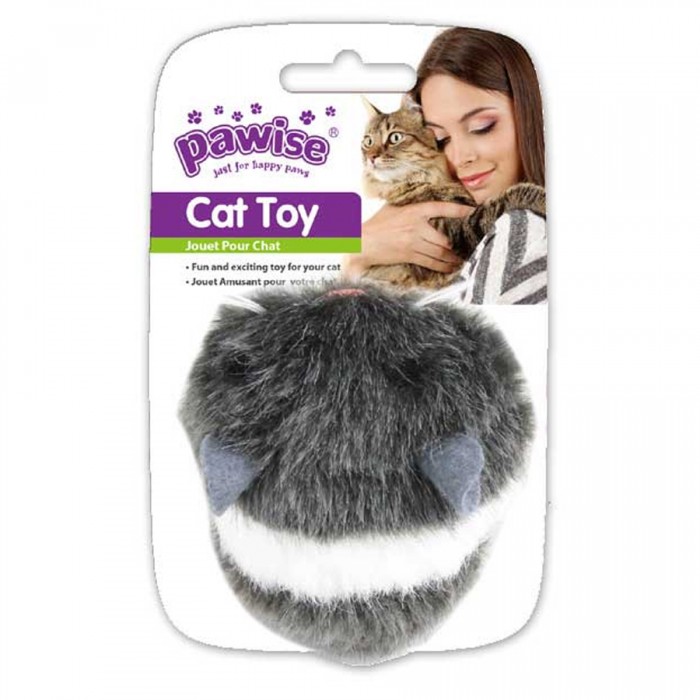 Pawise Kurmalı Peluş Fare Kedi Oyuncağı 8 cm