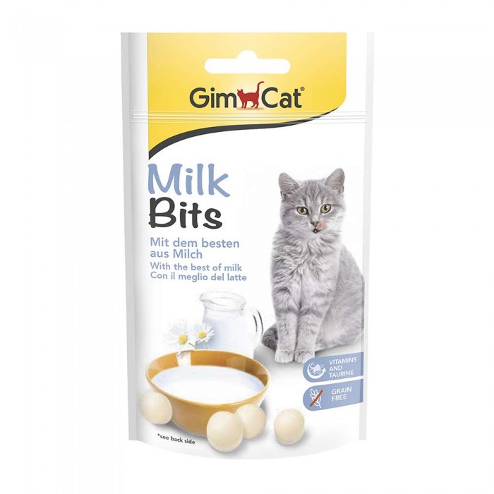 Gimcat Milk Bits Sütlü Kedi Ödül Tableti 40 Gr