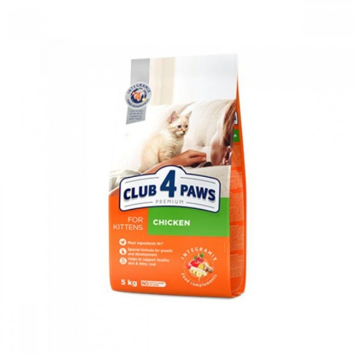 Club4Paws Premium Tavuklu Yavru Kedi Maması 5 Kg