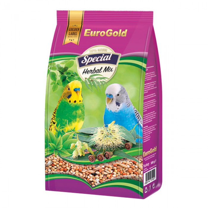 Eurogold Special Okaliptuslu Muhabbet Kuş Yemi 500Gr