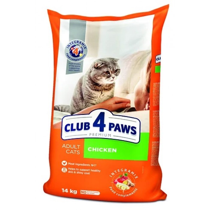 Club4Paws Premium Tavuklu Yetişkin Kedi Maması 14 kg