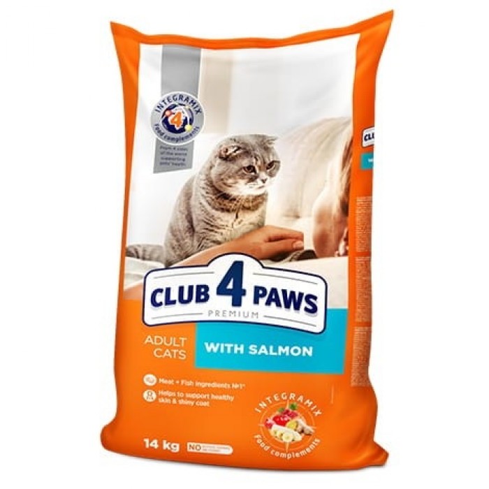 Club4Paws Premium Somonlu Yetişkin Kedi Maması 14 kg