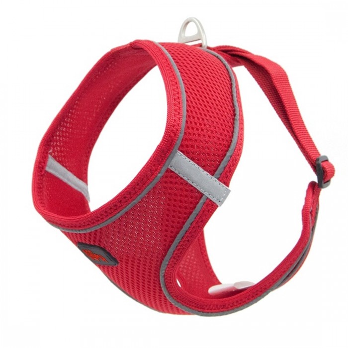 Natura Air Net Adjustable Ayarlanabilir Göğüs Tasması XL Kırmızı