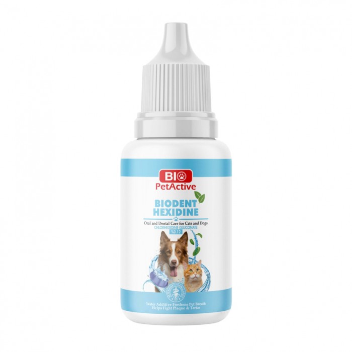 BioDent Hexidine 50 ml Kedi-Köp.Ağız ve Diş Bakım