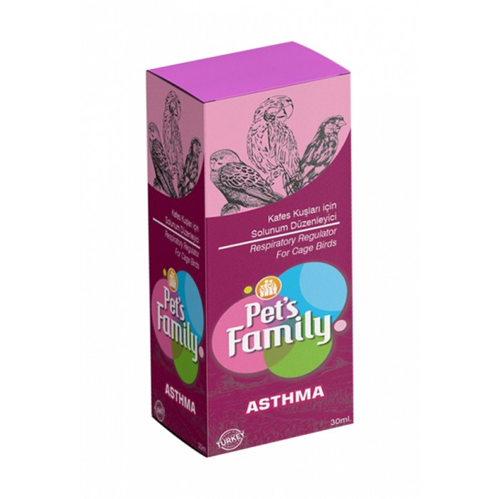 Pets Family Kuşlar için Solunum Düzenleyici 30 ml