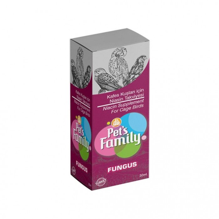 Pets Family Mantar için Niasin Takviyesi 30 ml