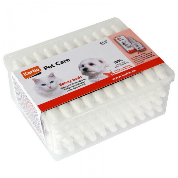 Karlıe Kedi - Köpek Kulak Temizleme Çöpü 55li