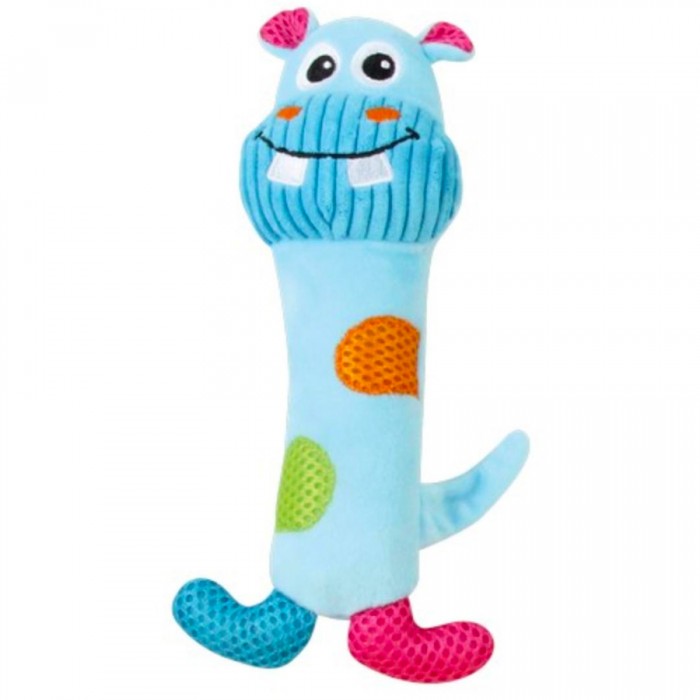 Pawise Vivid Life-Hippo Stick Köpek Oyuncağı 20 cm