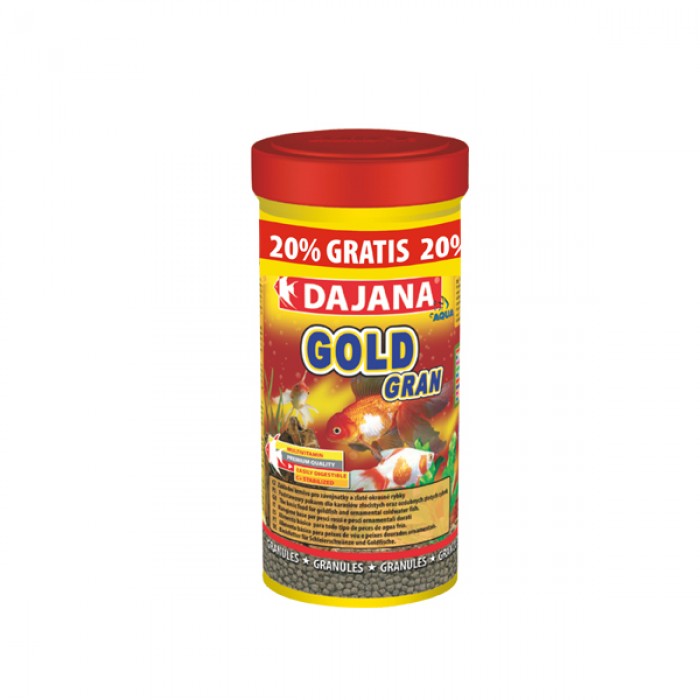 Dajana Japon Balığı Yemi Gold Gran 250ml+50ml Hediye 132gr