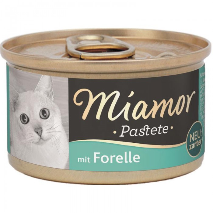 Miamor Pastete Alabalıklı Yetişkin Kedi Konservesi 85gr