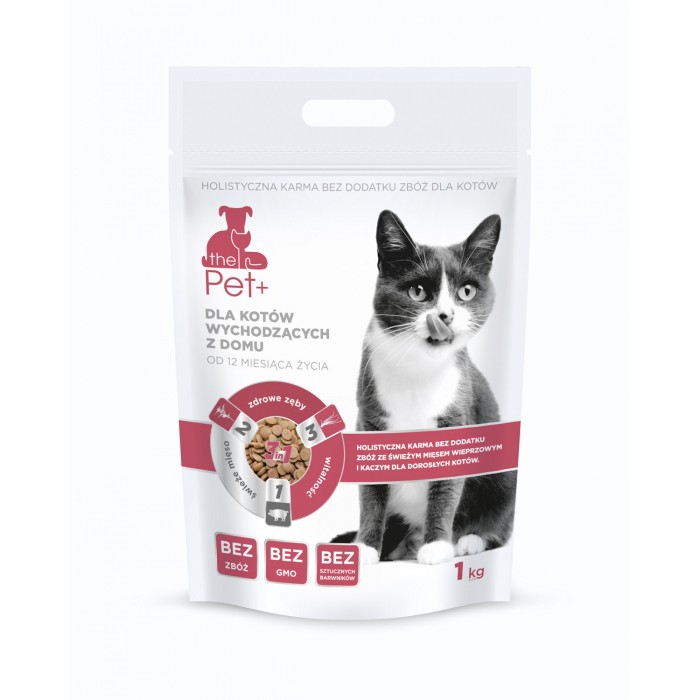 thePet+ Outdoor Tahılsız Ördekli Kuru Yetişkin Kedi Maması 1.5 Kg