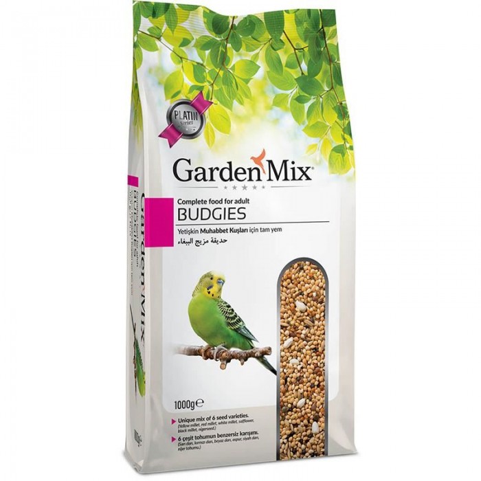 Gardenmix Platin Muhabbet Kuş Yemi 1 Kg