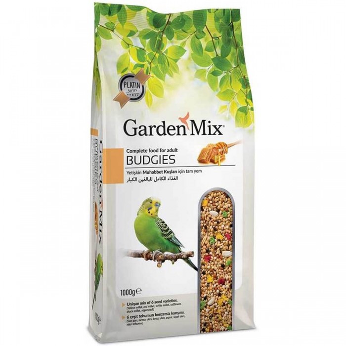 Garden Mix Platin Ballı Muhabbet Kuşu Yemi 1 kg