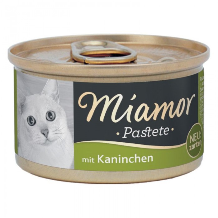 Miamor Pastete Tavşanlı Yetişkin Kedi Konservesi 85gr