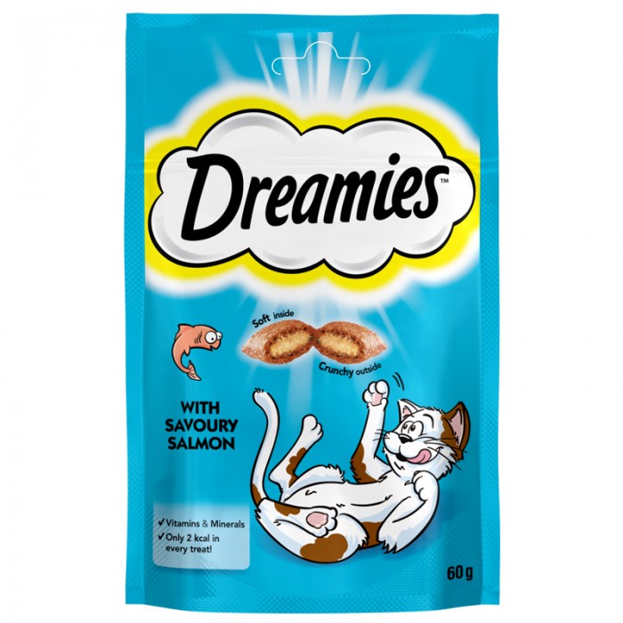 Dreamies Somonlu Kedi Ödülü 60 gr