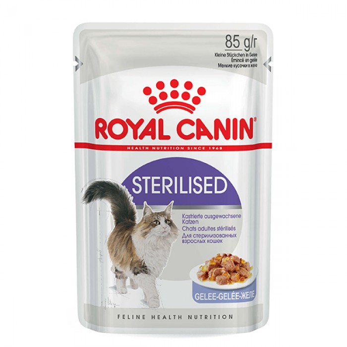 Royal Canin Sterilised Jelly Kısırlaştırılmış Kedi Konservesi 85 Gr 