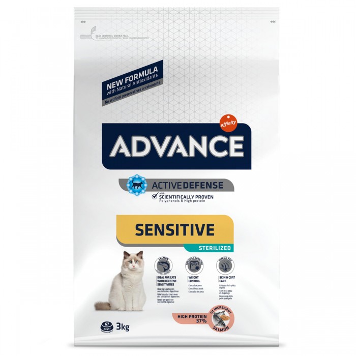 Advance Cat Sterilized Somon Kısırlaştırılmış Kedi Maması 3Kg