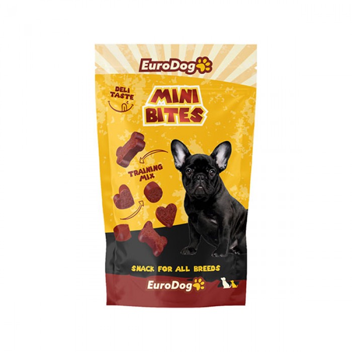 EuroDog Mini Bites Kuzu Etli Köpek Ödülü 100 Gr.