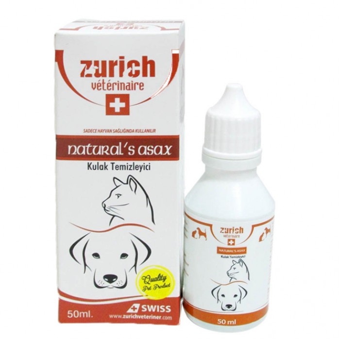 Zurich Ear Clean Kedi ve Köpek Kulak Temizleme Spreyi 50 ML