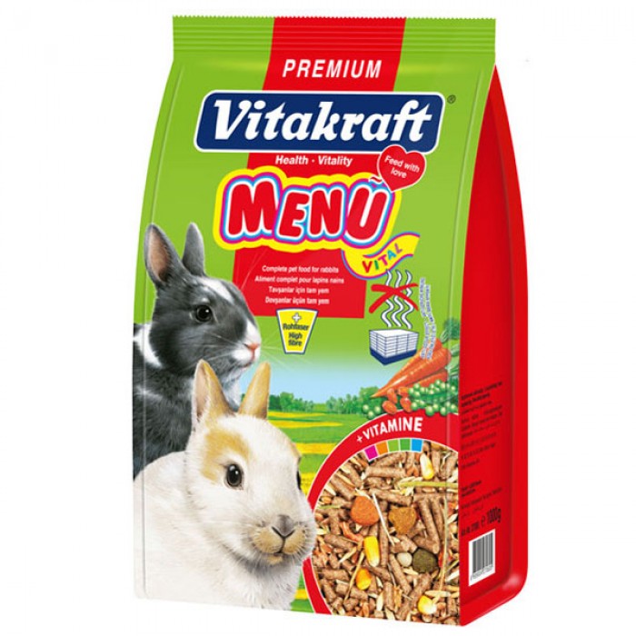 Vitakraft Menü Tavşan Yemi 1000 Gr