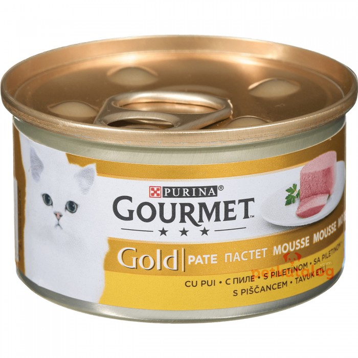 Gourmet Gold Kıyılmış Tavuklu Kedi Konservesi 85GR