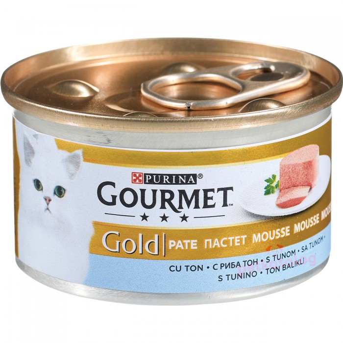 Gourmet Gold Kıyılmış Ton Balıklı Kedi Konservesi 85GR