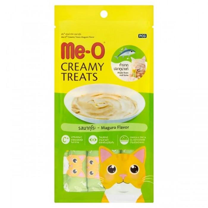 ME-O Creamy Mavi Yüzgeçli Orkinos Kedi Ödülü 4x15 gr