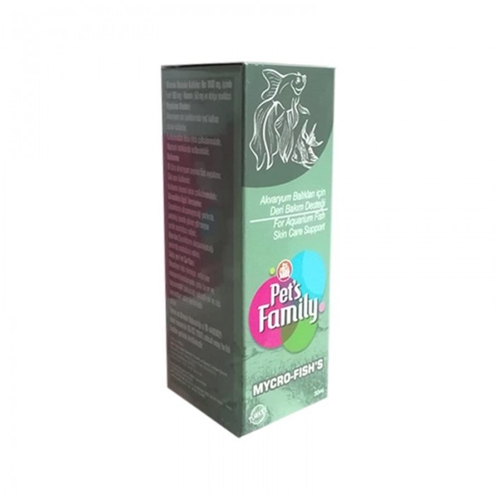 Pets Family Mycro Fishs Deri Bakım Desteği 50ml