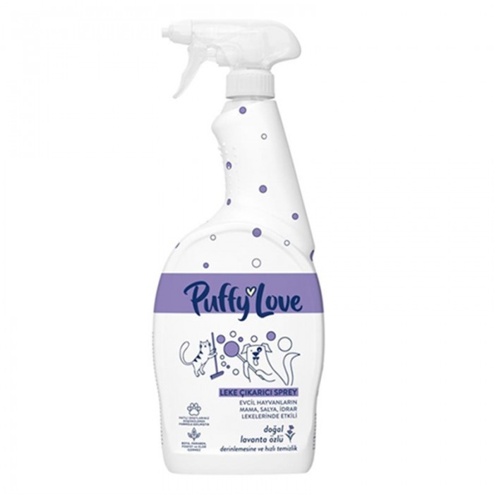 Puffy Love Kedi ve Köpek Lavanta Özlü Leke Çıkarıcı Sprey 750 Ml