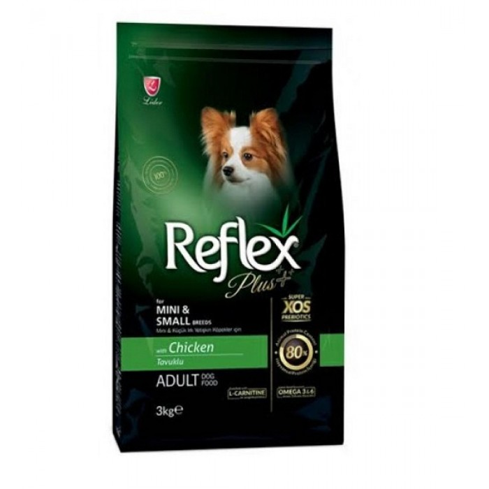 Reflex Plus Adult Small Dog Tavuklu Küçük Irk Yetişkin Köpek Maması 3 kg