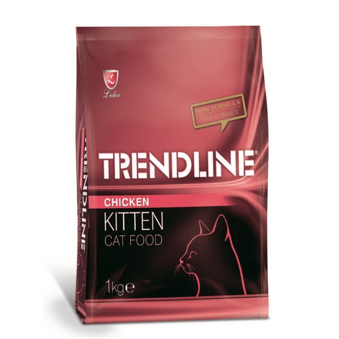 Trendline Kitten Tavuklu Yavru Kedi Maması 1 Kg