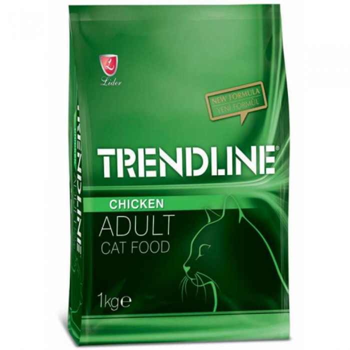 Trendline Tavuklu Yetişkin Kedi Maması 1Kg