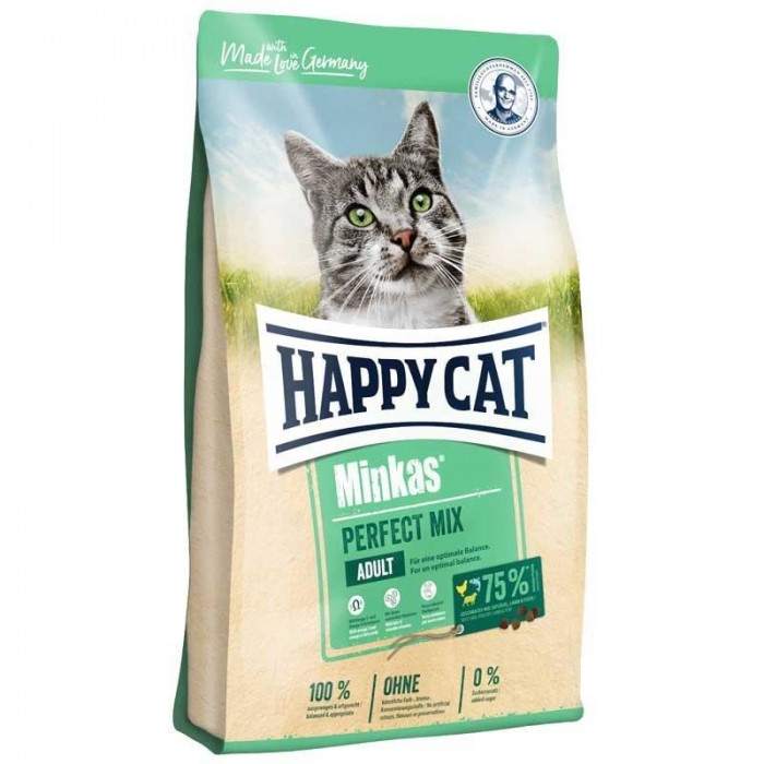 Happy Cat Minkas Perfect Mix Yetişkin Kedi Maması 1,5 Kg