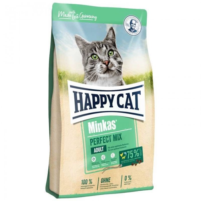 Happy Cat Minkas Perfect Mix Yetişkin Kedi Maması 10 Kg