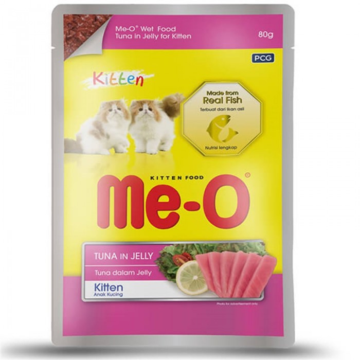 Meo Kitten Jöle İçerisinde Ton Balıklı Yavru Kedi Konservesi 80 Gr