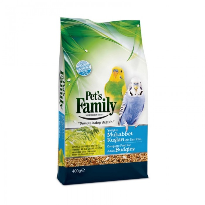 Pets Family Muhabbet Kuş Yemi 400 Gr