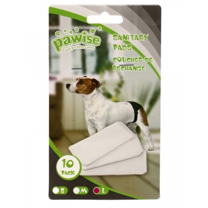 Pawise Köpek İçin Regl Pedi Large 10 lu 