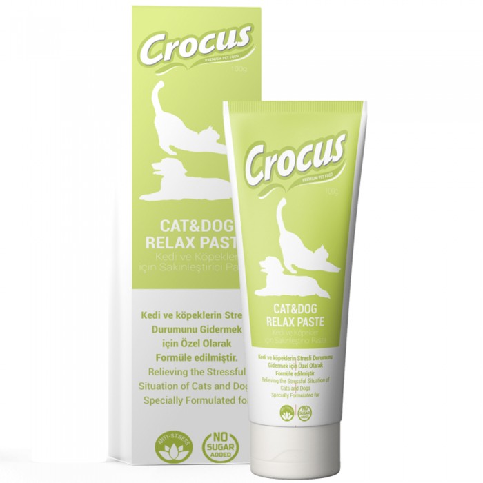 Crocus Kedi Köpek Relax Macun 100 Gram