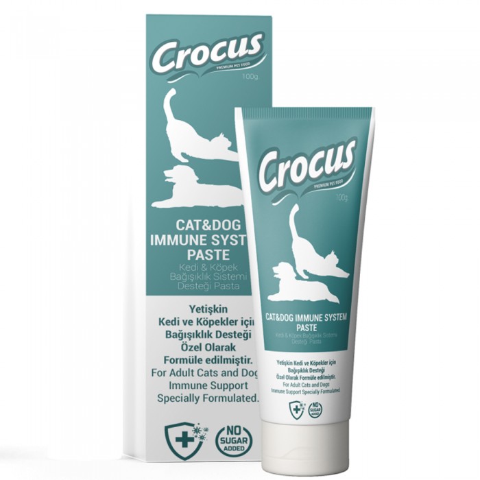 Crocus Kedi Köpek Immune System Macun 100 Gram