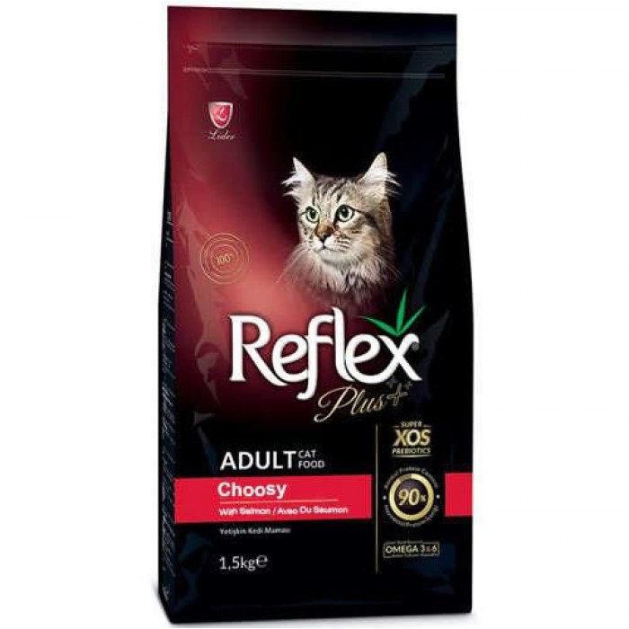 Reflex Plus Choosy Somonlu Seçici Kedi Maması 1.5 Kg 