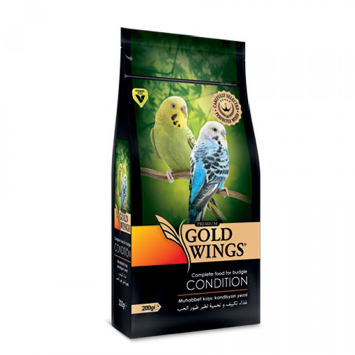 Gold Wings Premium Muhabbet Kondisyon Yemi 200 gr