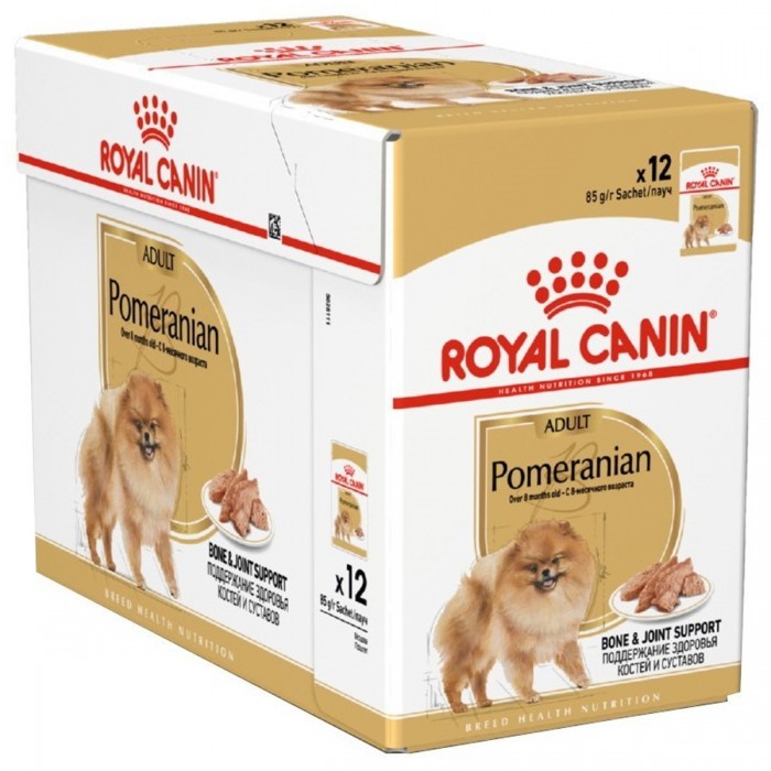 Royal Canin Pomeranian Adult Pouch Konserve Köpek Maması 85gr 12 Adet