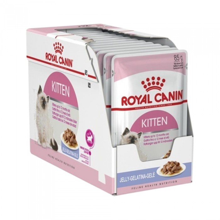 Royal Canin Kitten Instinctive in Jelly Yavru Kedi Jel Konservesi 85Gr 12 Adet