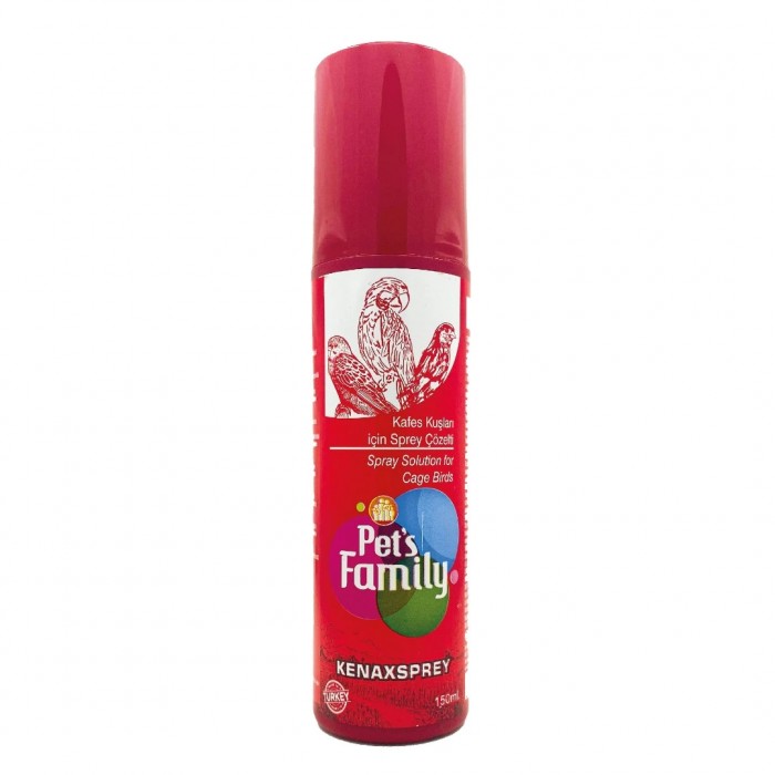 Pets Family Kafes Kuşları İçin Sprey 150 Ml