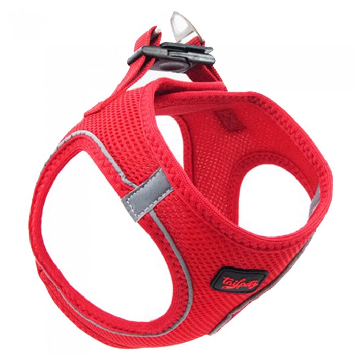 Tailpetz Air-Mesh Harness Köpek Göğüs Tasması Kırmızı [XLarge]