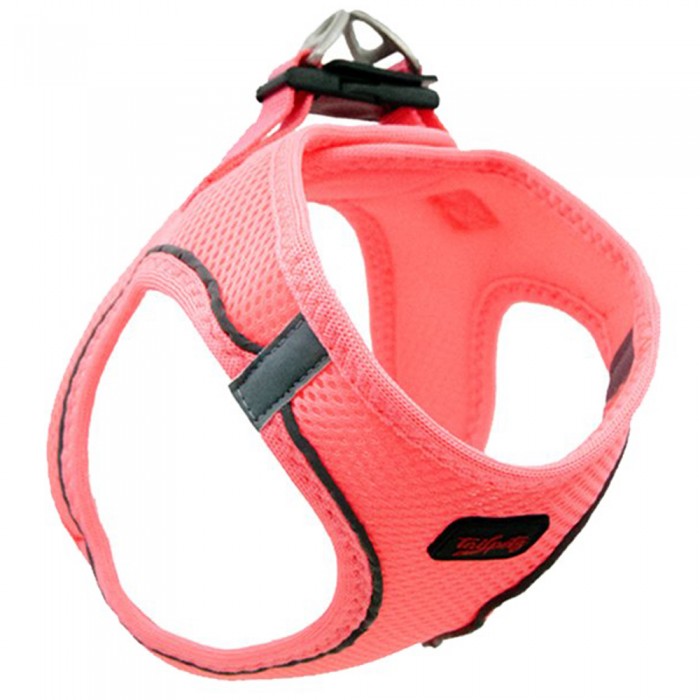 Tailpetz Air-Mesh Harness Köpek Göğüs Tasması Neon Pembe [XLarge]