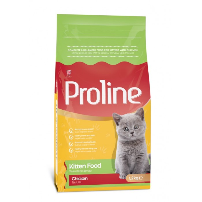 Proline Kitten Tavuklu Yavru Kedi Maması 1.2 Kg